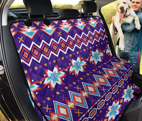 PSC0013- Pattern Native Brown Pet Seat Cover