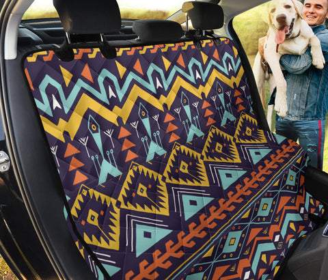 PSC0016 - Pattern Native Brown Pet Seat Cover
