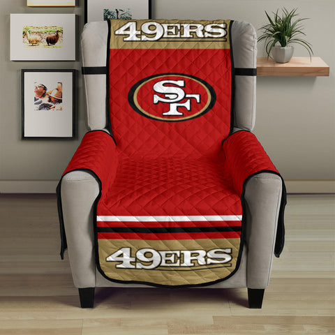 San Francisco 49ers Logo Print Size 23-28 inch San Francisco 49ers Logo Print Size 23-28 inch Sofa Protecter NFL Gift For Fan