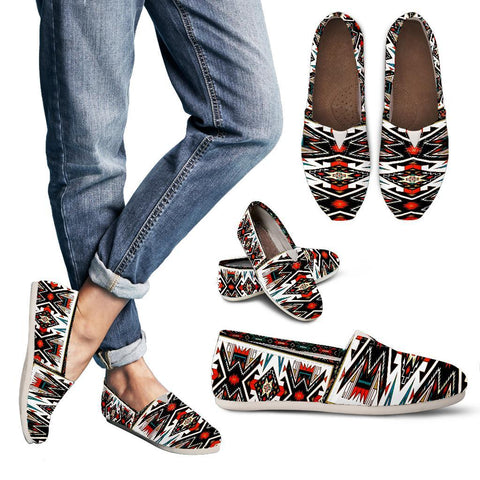 Tribe Colorful Pattern Design Casual Shoes