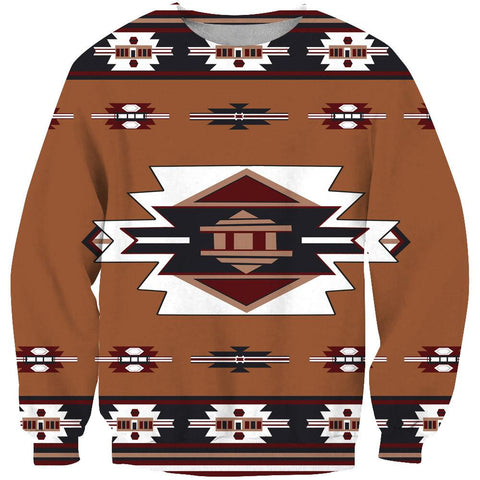 United Tribes Native American 3D Sweatshirt