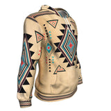 Geometric United Tribal Of Native American Design 3D Pullover Hoodie - ProudThunderbird