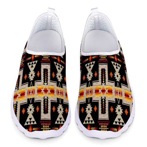 GB-NAT00062-01 Tribe Design Mesh Shoes