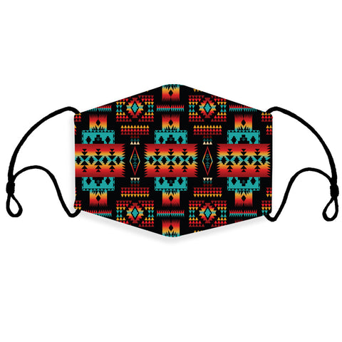 GB-NAT00046-02 Native Tribes Pattern 3D Mask (with 1 filter)