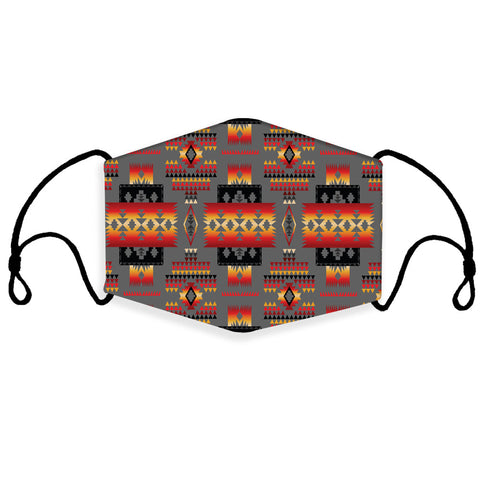 GB-NAT00046-11 Native Tribes Pattern 3D Mask (with 1 filter)