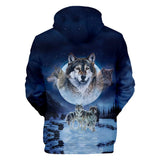 Wolves Native American All Over Hoodie - Powwow Store