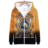 The End Of The Trail Native American All Over Hoodie no link - Powwow Store
