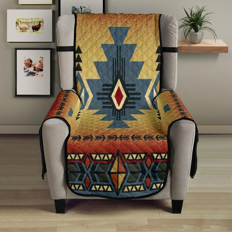 Tribes Pattern Ethnic Native American 23" Chair Sofa Protector