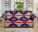 Purple Native Tribes Pattern Native American 70 Chair Sofa Protector