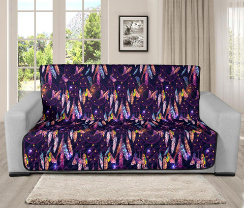 Purple Dreamcatcher Feather 70 Chair Sofa Protector