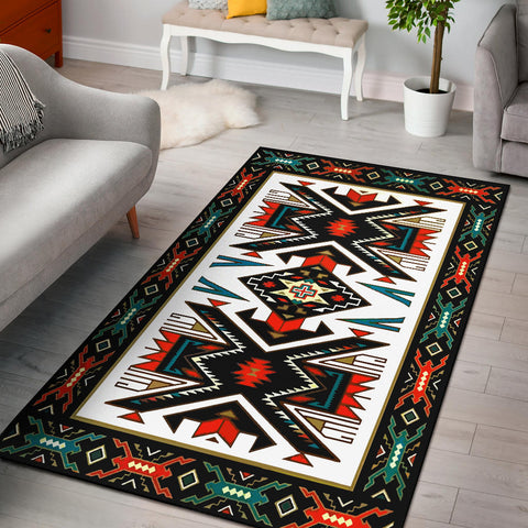 GB-NAT00049-RUG01 Tribal Colorful Pattern Native American Area Rug