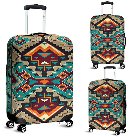 GB-NAT00016 Native American Culture Design Luggage Covers