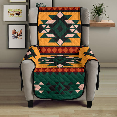 GB-NAT00408 Aztec Geometric Pattern 23" Chair Sofa Protector