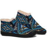 Naumadic Arts Blue Native American Winter Sneakers