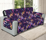 Purple Dreamcatcher Feather 78 Chair Sofa Protector