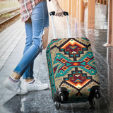GB-NAT00016 Native American Culture Design Luggage Covers