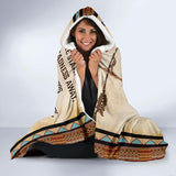 May The Stars Carry Your Sadness Away Native American Hooded Blanket