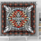 Naumaddic Arts Native American Shower Curtain