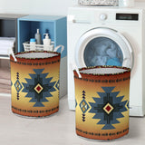 GB-NAT00057-01 Southwest Blue Symbol Laundry Basket