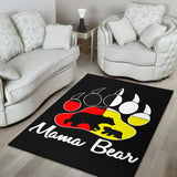 Mama Bear Native American Area Rug