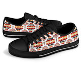 White Native Tribes Native American Low Tops Shoes