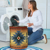 GB-NAT00057-01 Southwest Blue Symbol Laundry Basket