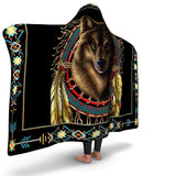 Native American Hooded Blanket