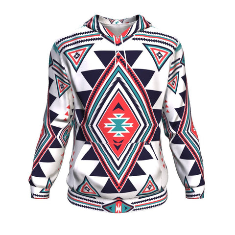 Symbol Pattern Native American All Over Hoodie - Powwow Store