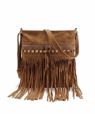 Tassel Women Bags Shoulder Native American Design