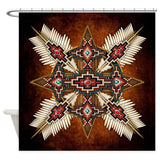 Native American Mandala Shower Curtain