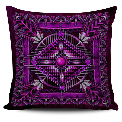 GB-NAT00023-05 Naumaddic Arts Purple Pillow Covers