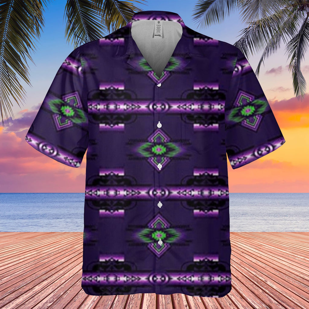 GB-HW00094 Pattern Native Hawaiian Shirt 3D