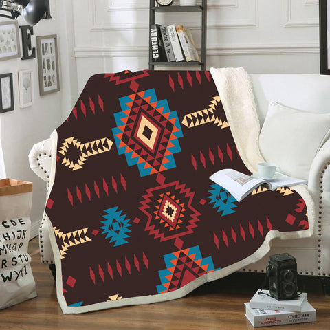 BLK0050 Pattern Tribal Native Blanket