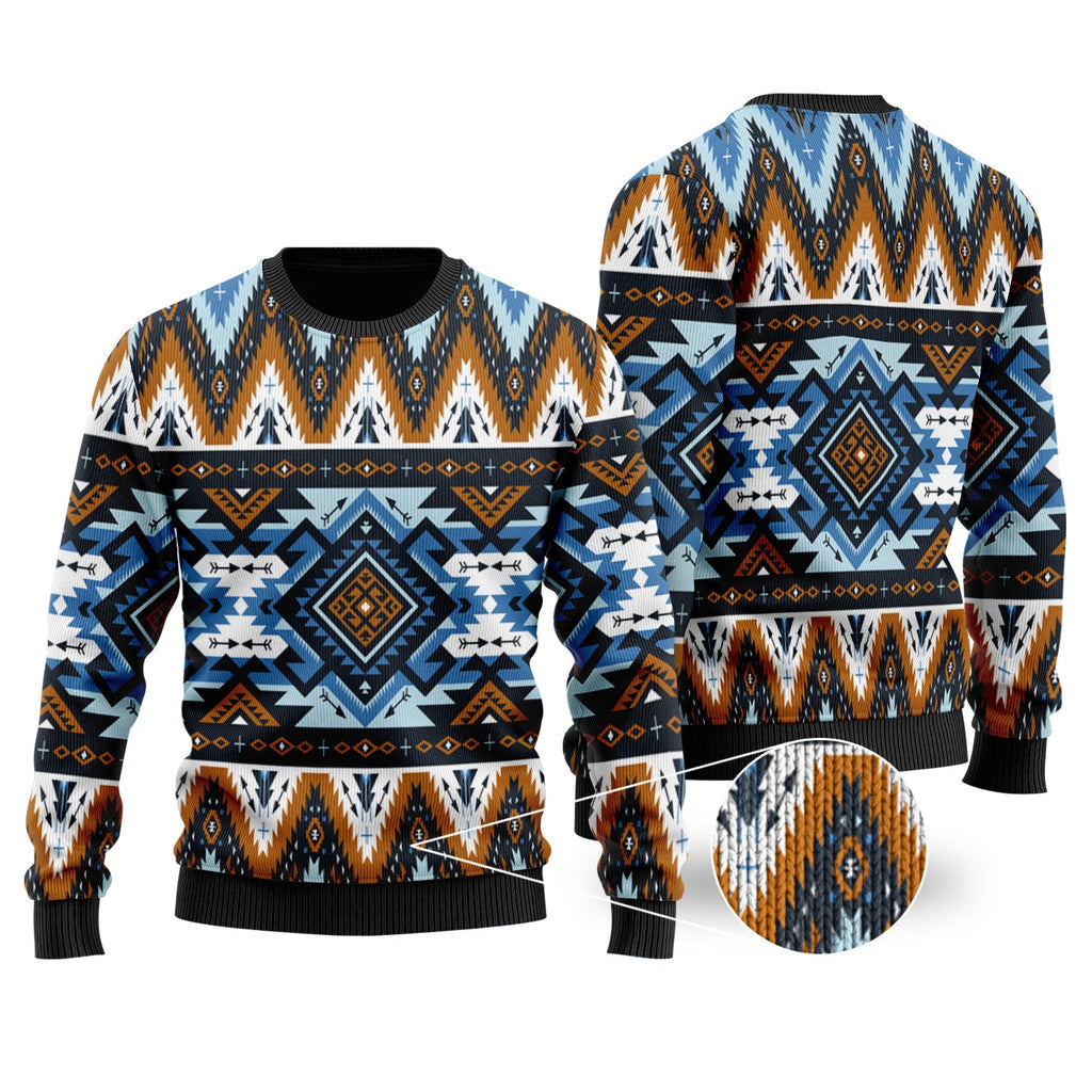 GB-NAT00613 Pattern Native Tribals Sweater