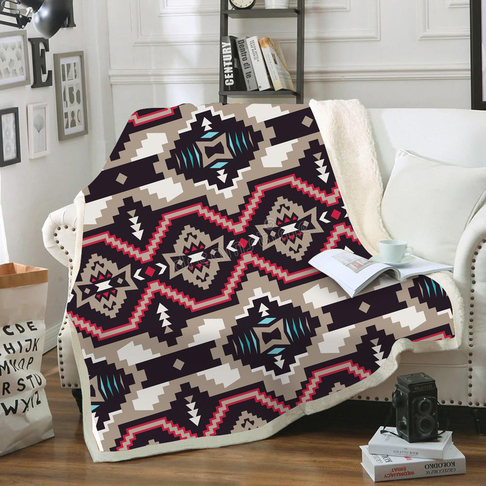 BLK0059 Pattern Tribal Native Blanket