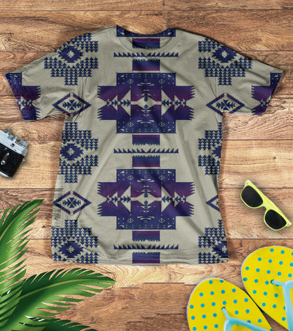 GB-NAT00720-17 Pattern  Native American 3D T-Shirt