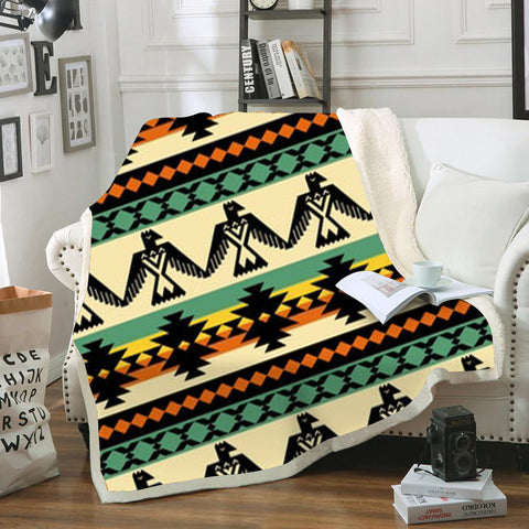 BLK0052 Pattern Tribal Native Blanket