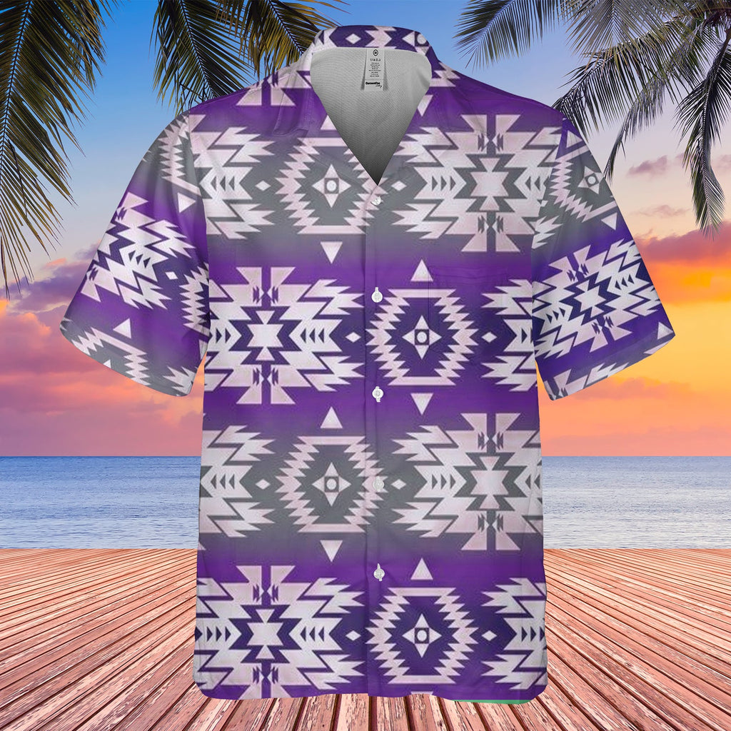 GB-HW00091 Pattern Native Hawaiian Shirt 3D