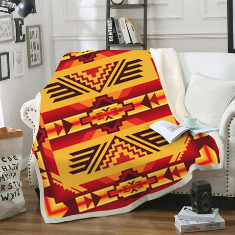 BLK0054 Pattern Tribal Native Blanket