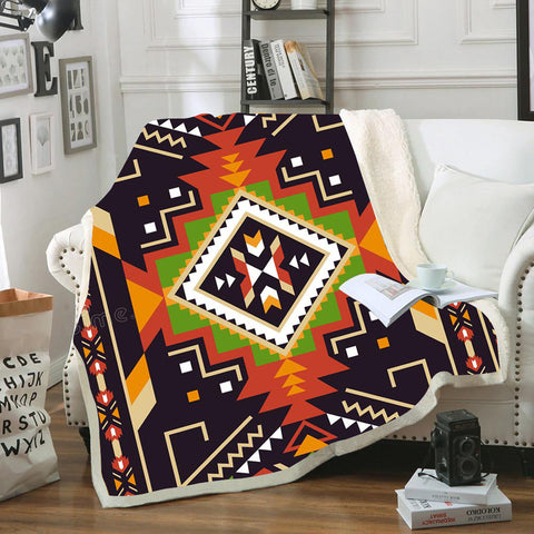 BLK0053 Pattern Tribal Native Blanket