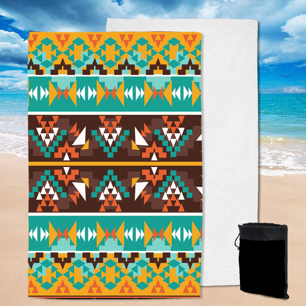 GB-NAT00579  Seamless colorful  Pool Beach Towel