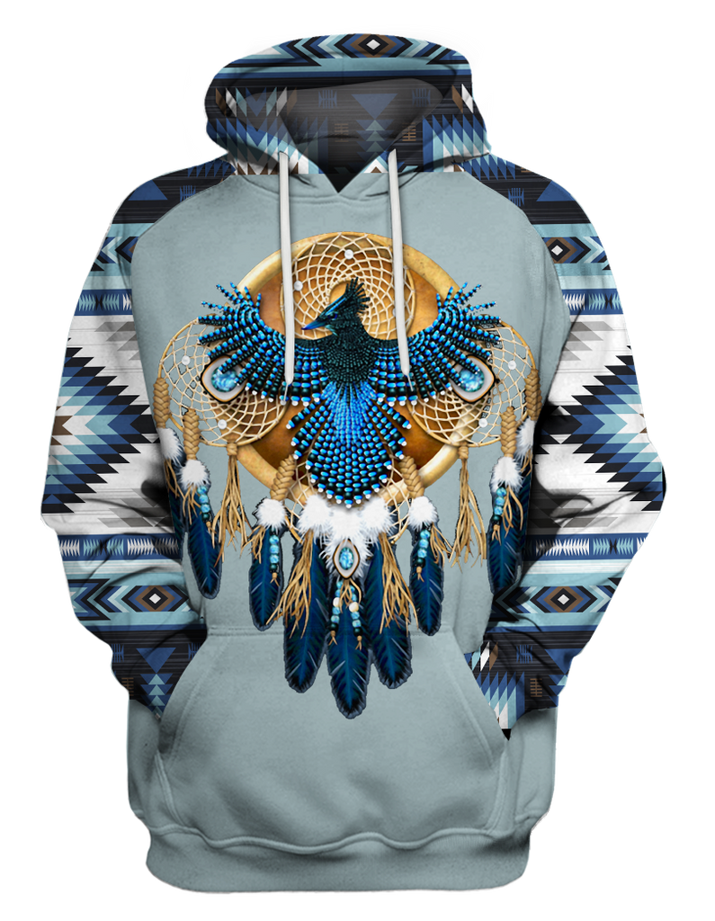 HD00085 Native American Pride  3D Hoodie