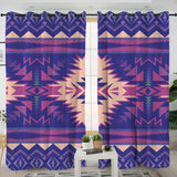 LVR0056 Pattern Native American  Living Room Curtain