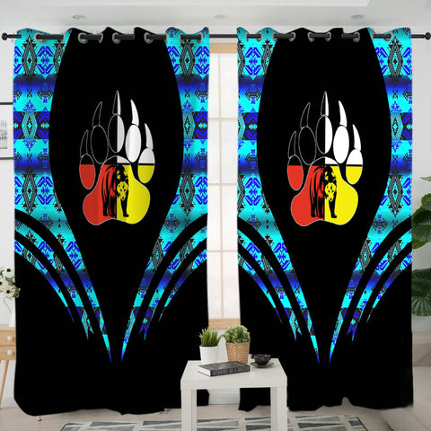 LVR0070 Pattern Native American Living Room Curtain