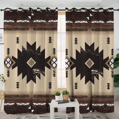 LVR0085NEW Pattern Native American Living Room Curtain