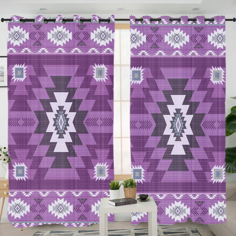 LVR0085 Pattern Native American Living Room Curtain