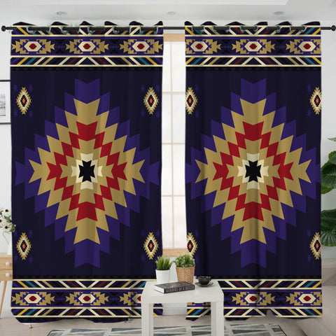 LVR0084 Pattern Native American Living Room Curtain NEW