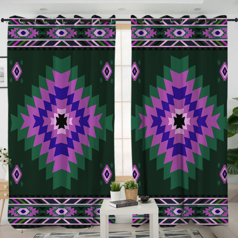 LVR0083 Pattern Native American Living Room Curtain NEW