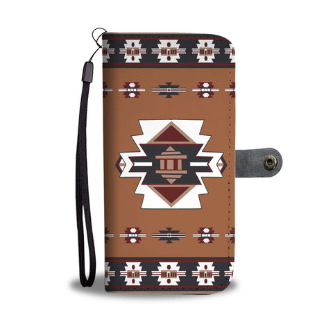 GB-NAT00012-WCAS01 United Tribes Native American Wallet Phone Case