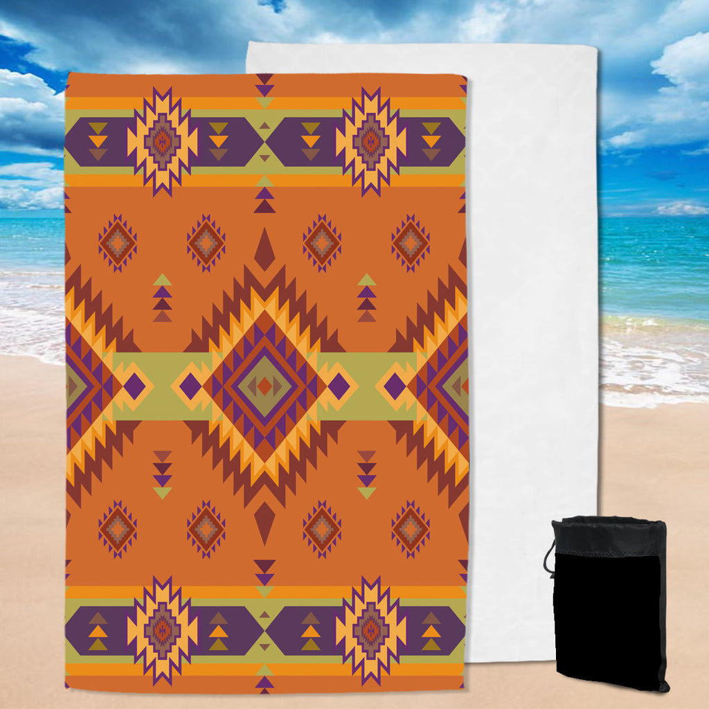 GB-NAT00738 Pattern Native  Pool Beach Towel